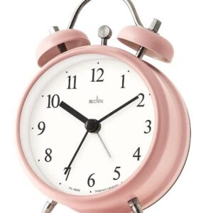 Acctim Haven Alarm Clock Pink Grapefruit 16390