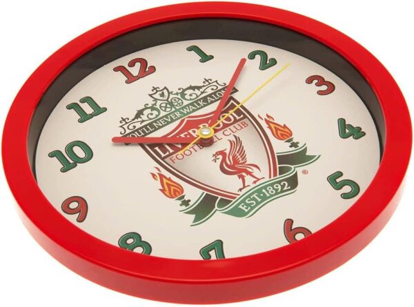 Liverpool Football Club Wall Clock, Multicoloured LFC3000 25CM - Image 3