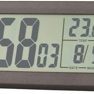 Acctim Karminski Digital Alarm Clock in Grey - 16007