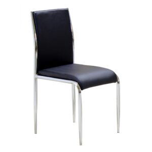 Vercelli PU Chair - Black