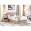 Yewtree Nighstand 1 Drawer Oak - Image 2