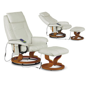 Aston Reclining Massager - Cream