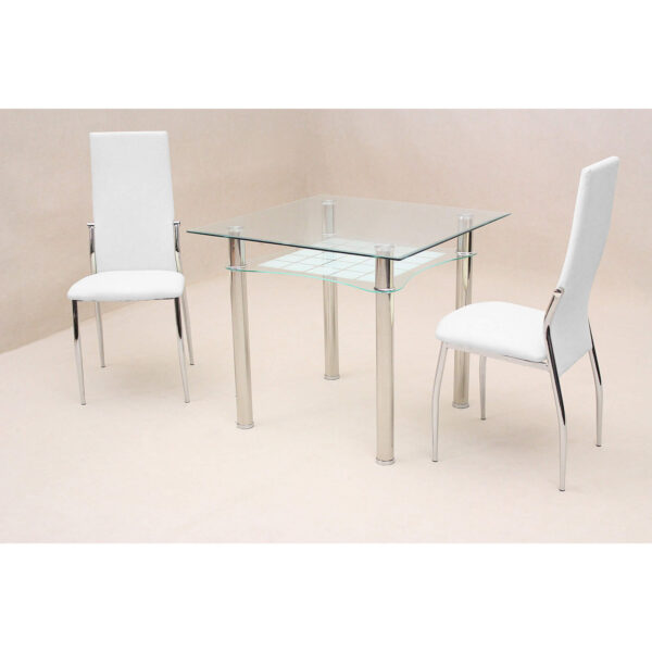 Jazo Dining Table Chrome - Image 5