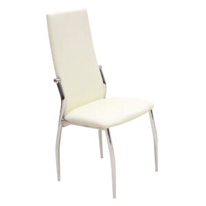 Lazio PU Chairs - Cream