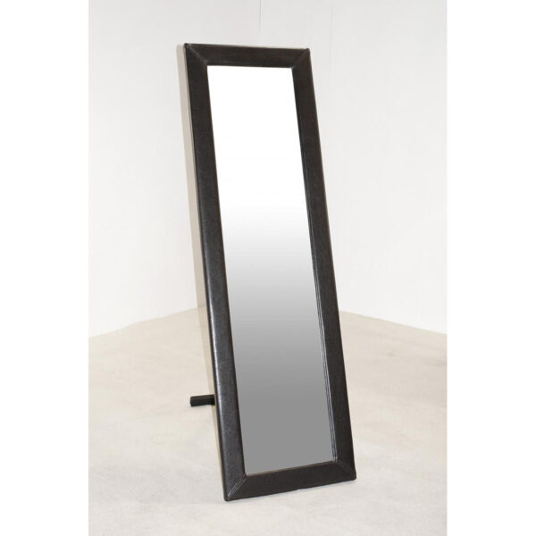 Odessa Mirror Cheval PU - Brown