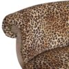 Leopard Print Studded Chair - Image 3