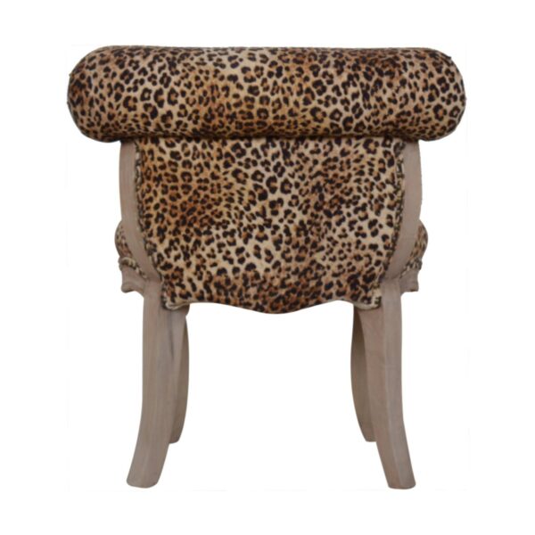 Leopard Print Studded Chair - Image 8