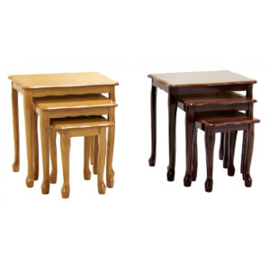 Robin Gloss Nest of Tables - Mahogany
