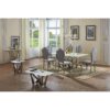 Sardinia Marble Console Table with Stainless Steel Base - Image 2
