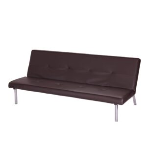 Seattle PU Sofa Bed - Brown