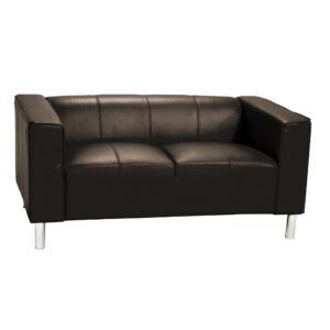 Toscana Sofa PU 2 Seater - Brown
