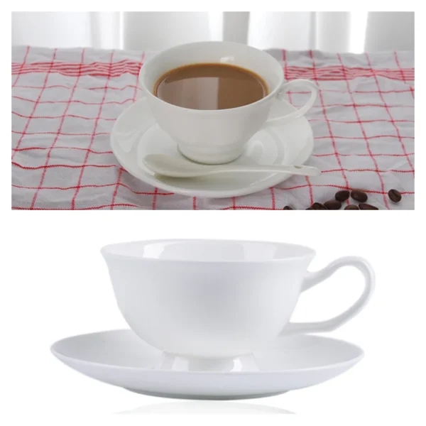 Europe Bone China Coffee Cup Saucer Spoon Set 200ml Luxury Ceramic Mug Top-grade Porcelain Tea Cup Cafe Teaware Party Drinkware - Image 46