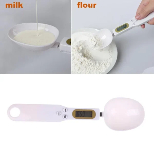500g/0.1g LCD Display Digital Kitchen Measuring Spoon Electronic Digital Spoon Scale Mini Kitchen Scales Baking Supplies - Image 4