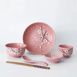 Cutlery Ceramic Dinnerware dining table dish set dinner eco friendly Japanese Style Tableware Household