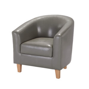 Claridon 1 Seater Sofa PU Grey