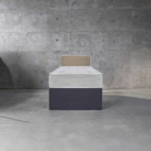 Headboard Single Fabric Beige