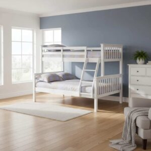 Porto Triple Bunk Bed White