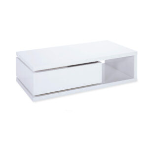 Hugh High Gloss Coffee Table White