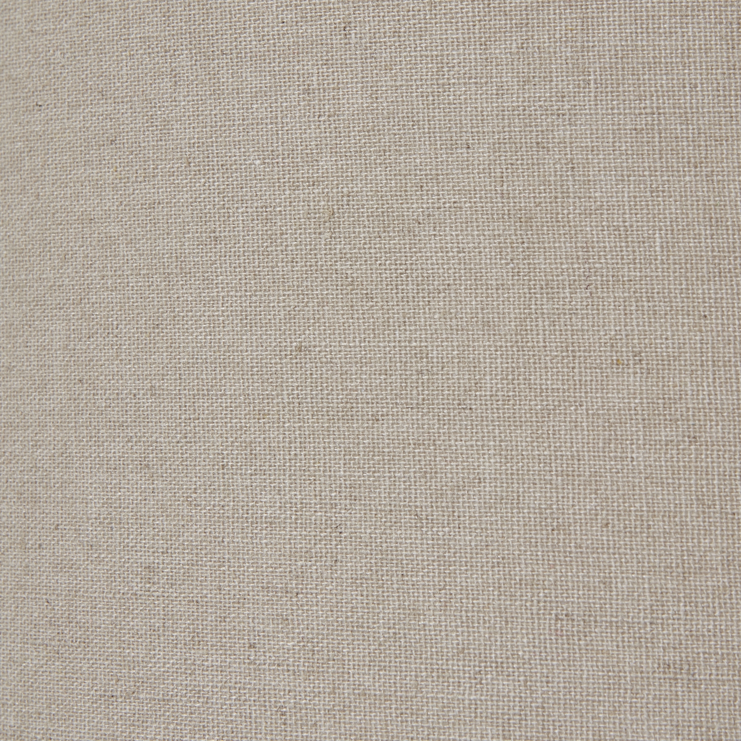 Squat White Beaded Ceramic Lamp With Linen Shade - Image 4