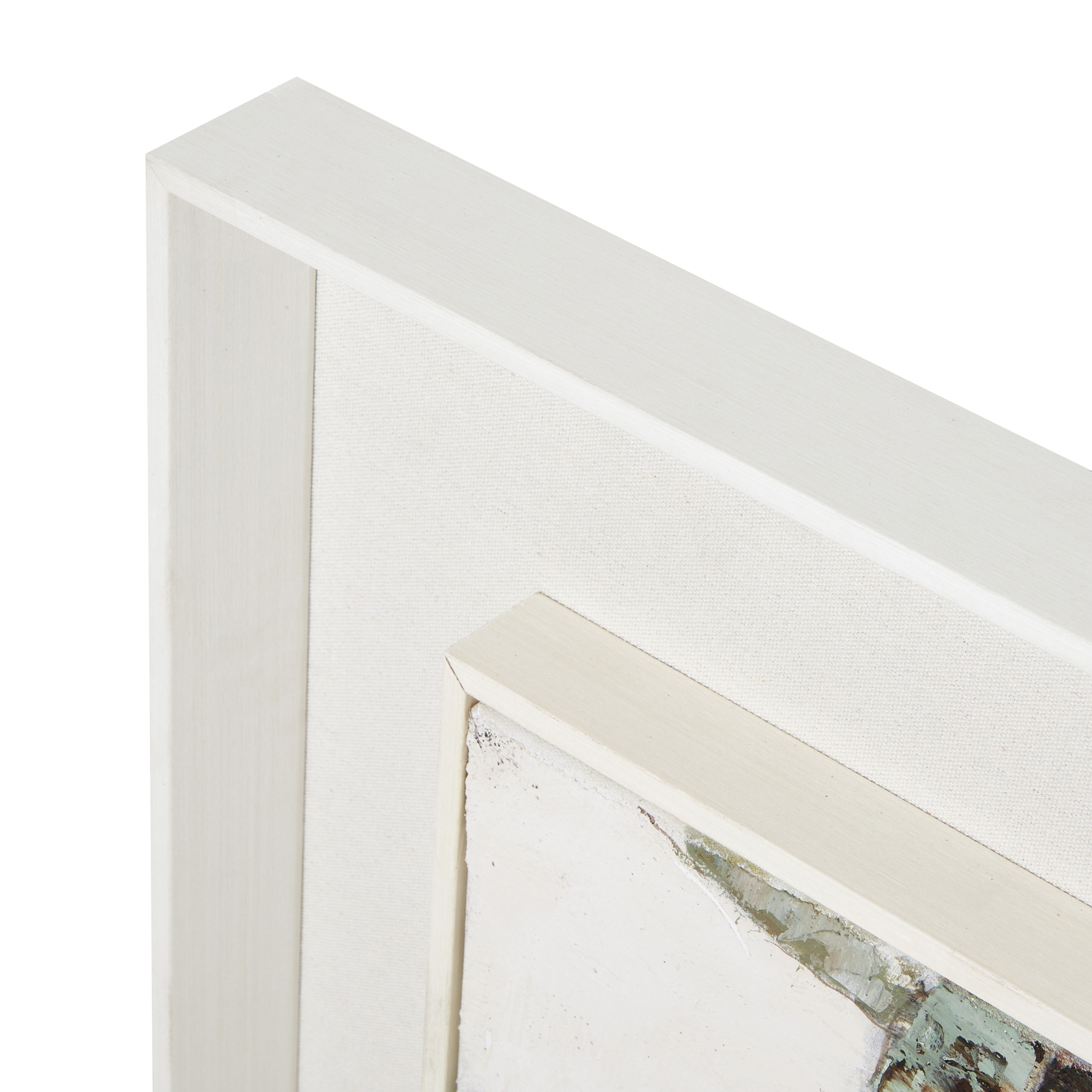 Dolce Dapple Leaf Framed Painting On Canvas - Image 3