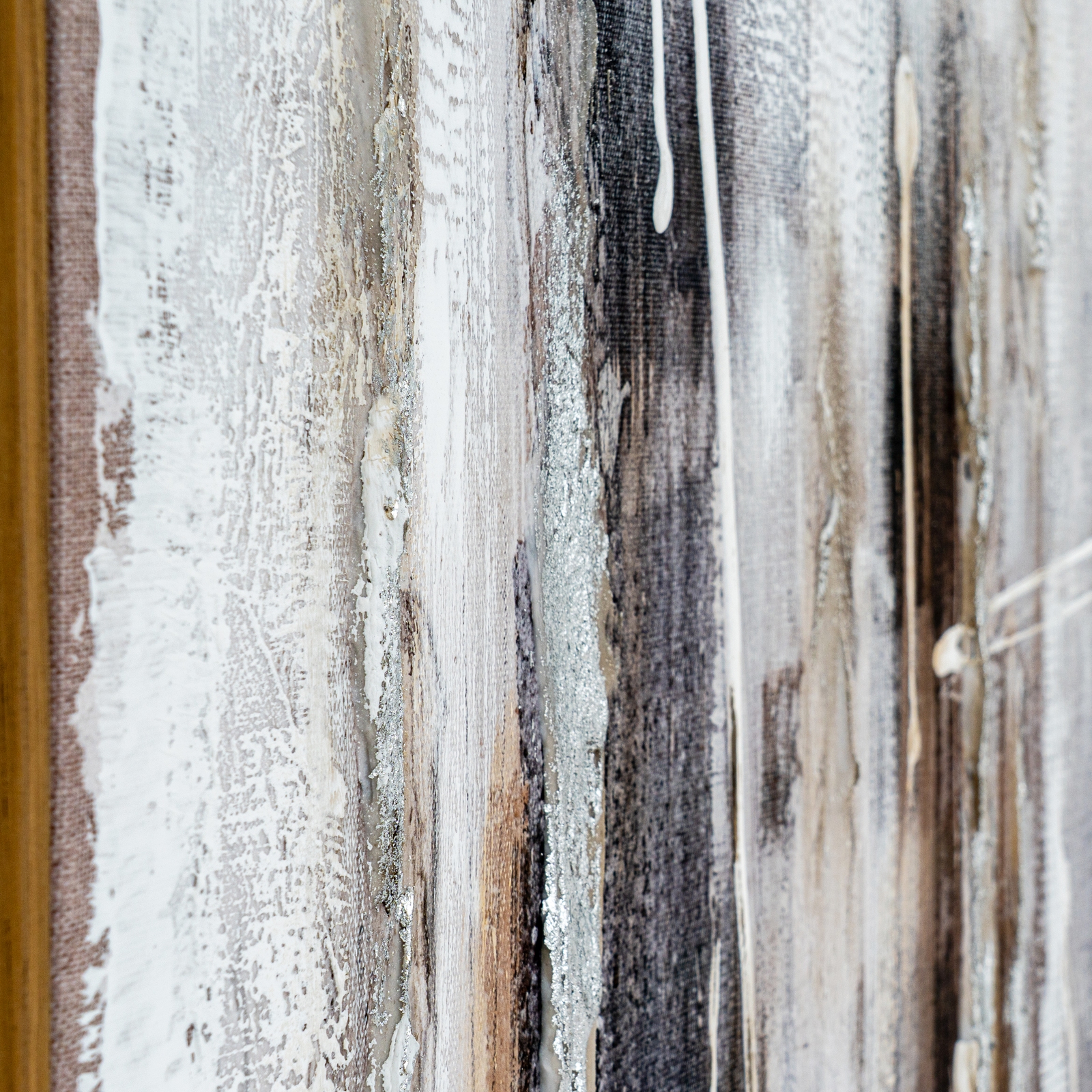 Outlook Hand Painted Canvas In Frame - Image 4