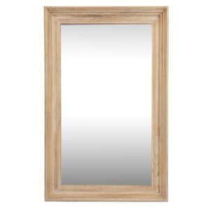 Washed Wood Medium Framed Mirror