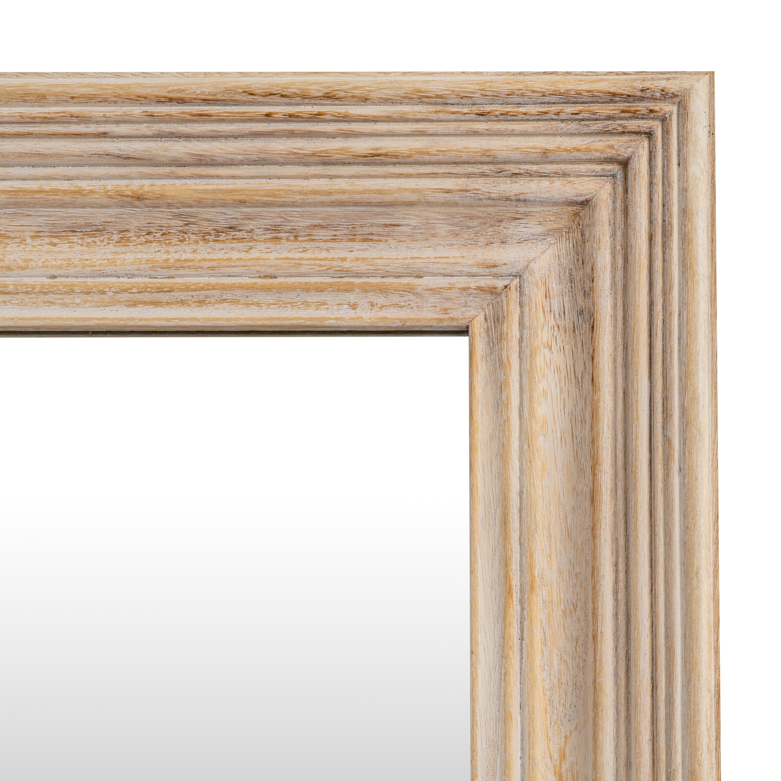 Washed Wood Framed Mirror - Image 2