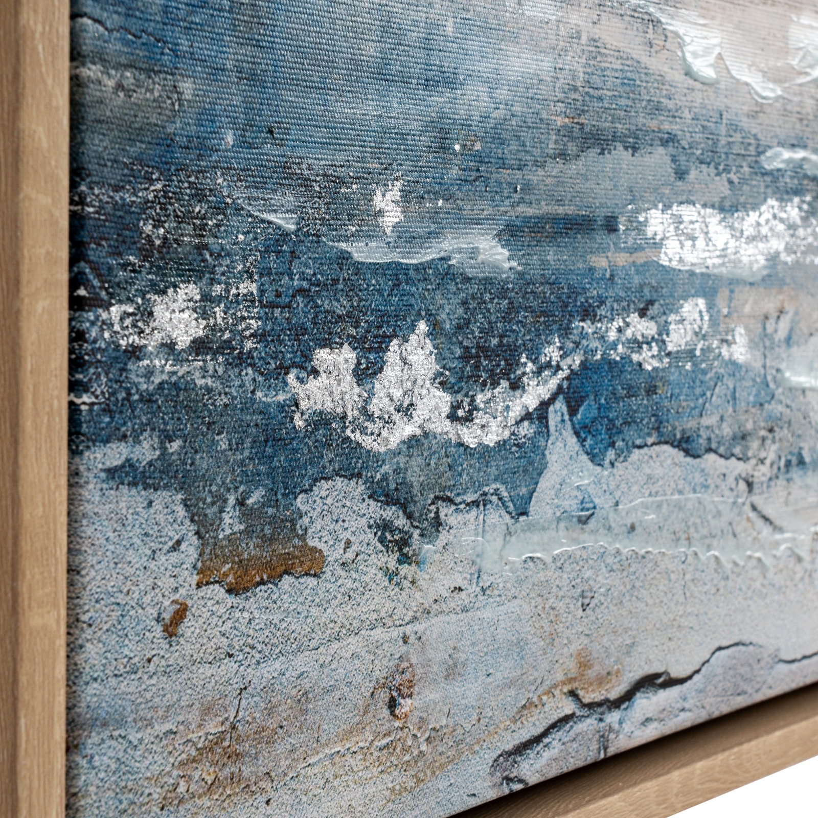 Stratos Hand Painted Canvas In Frame - Image 4