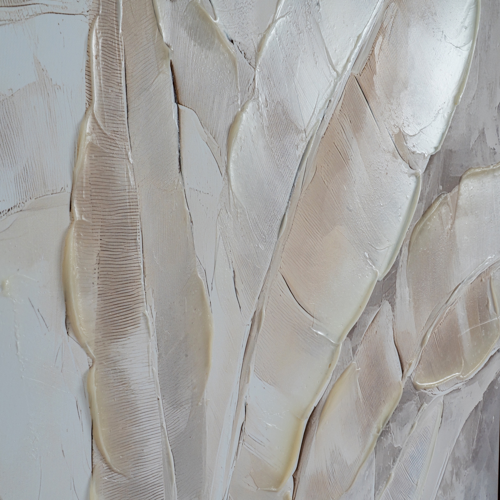 Folira Hand Painted Canvas In Frame - Image 4