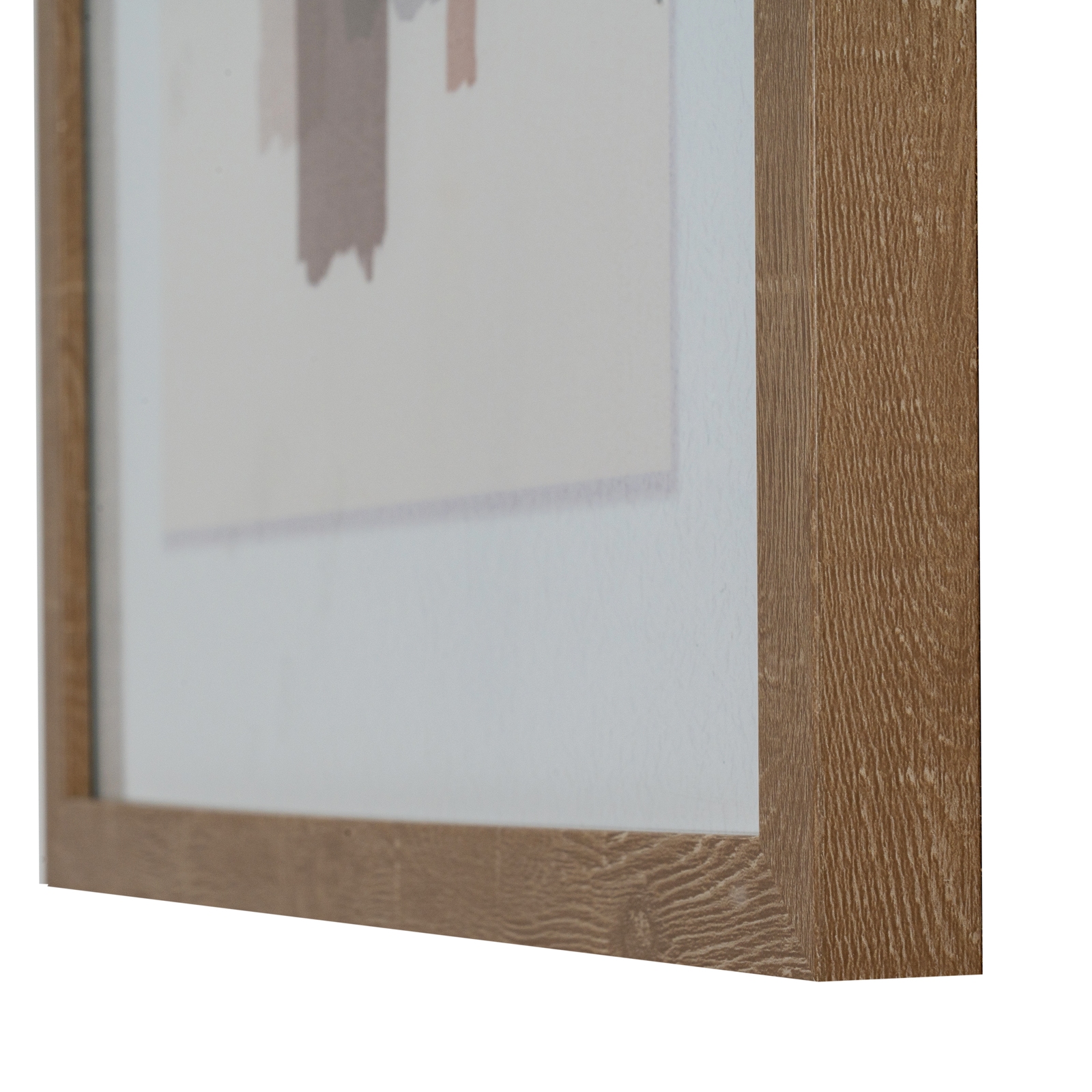 Tydis Art Mounted In Wooden Frame - Image 2