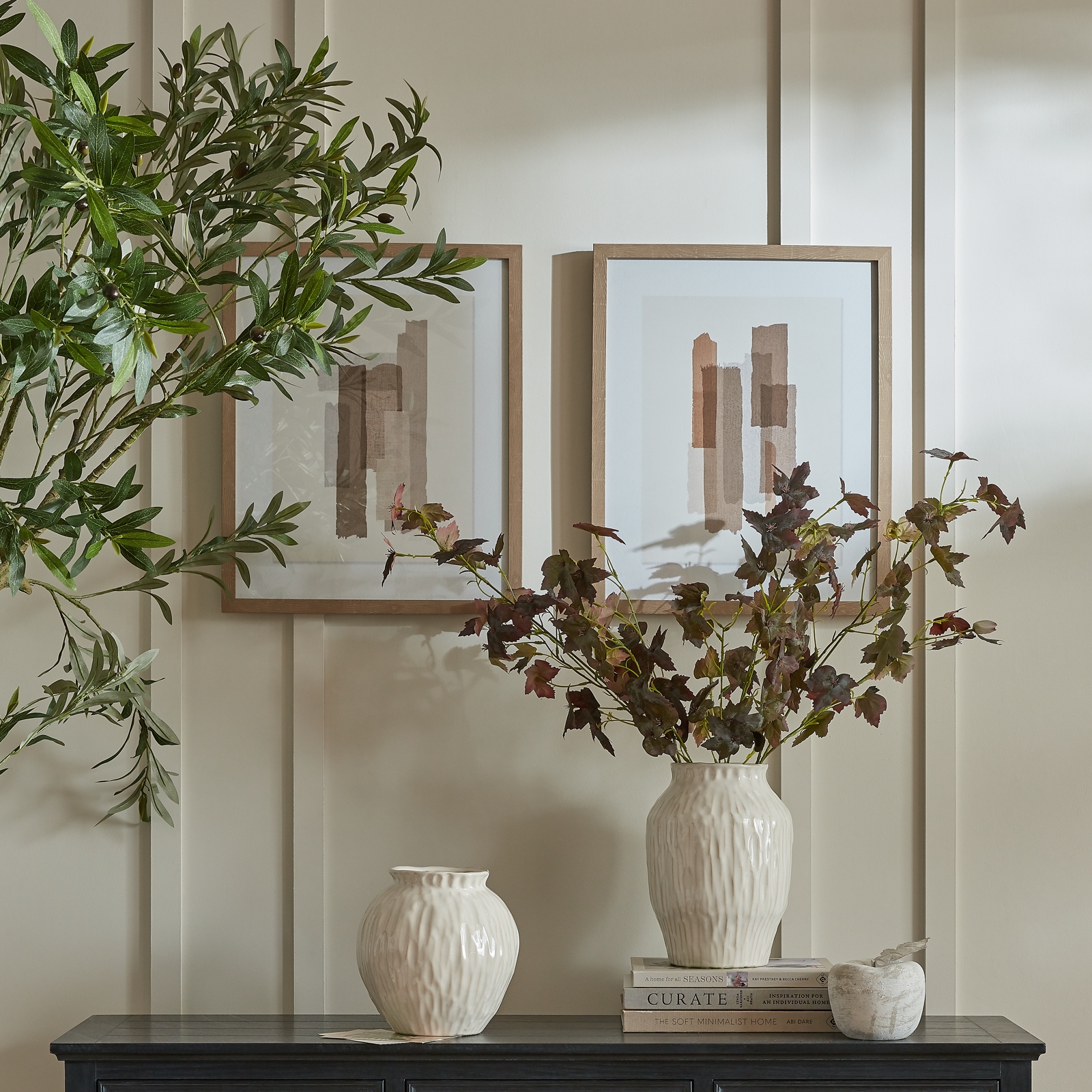 Tydis Art Mounted In Wooden Frame - Image 5