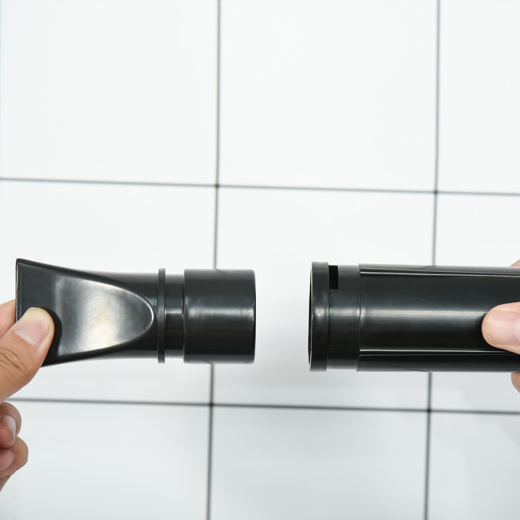 PawHut Dog Hair Dryer Pet Grooming Blaster Dryer Blower Adjustable Temperature Speed with 2.1M Flexible Hose 3 Nozzles - Black - Image 8