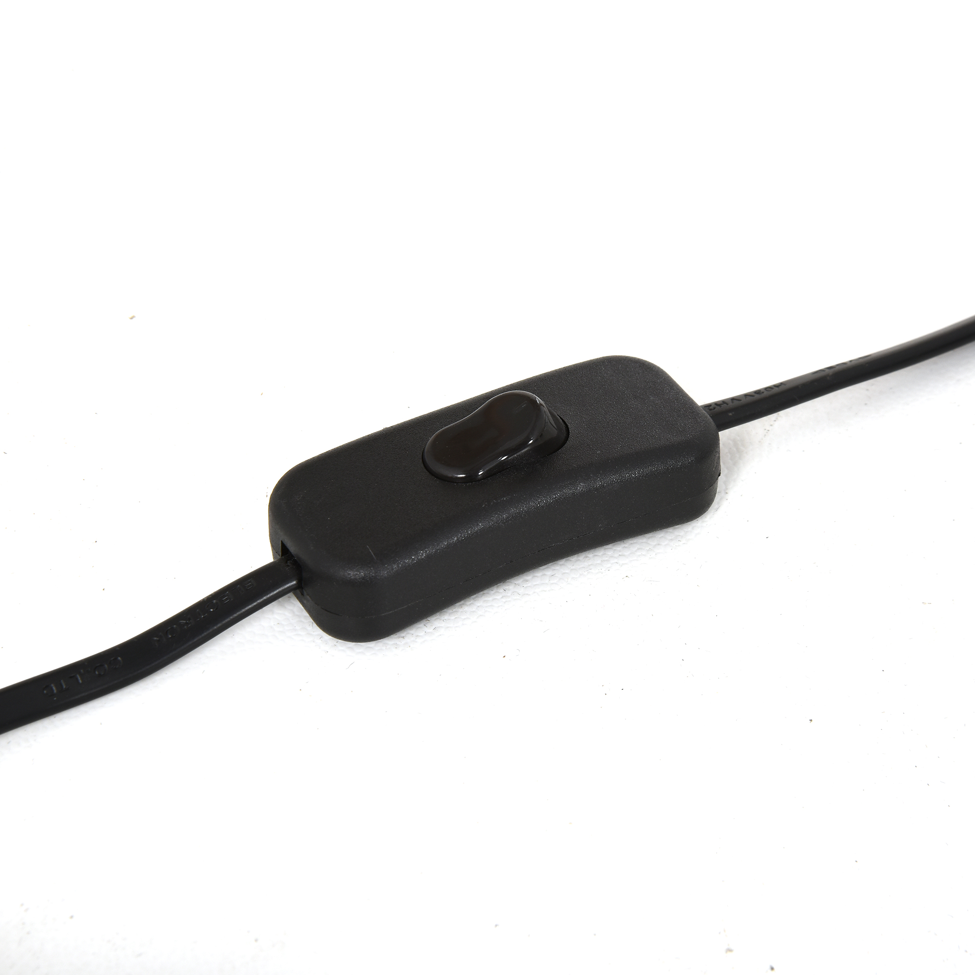 HOMCOM Nautical Style Table Lamp with Fabric Lampshade Metal Frame Power Switch, 48cm Home Desk Lamp Bedroom Living Room Study E27 Base, Beige - Image 8